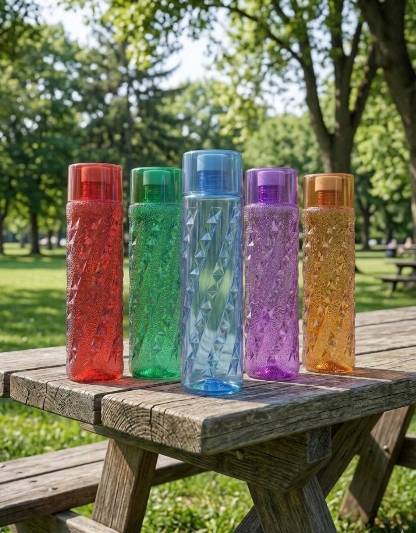 1 Liter Blue Fridge Bottle Howrah